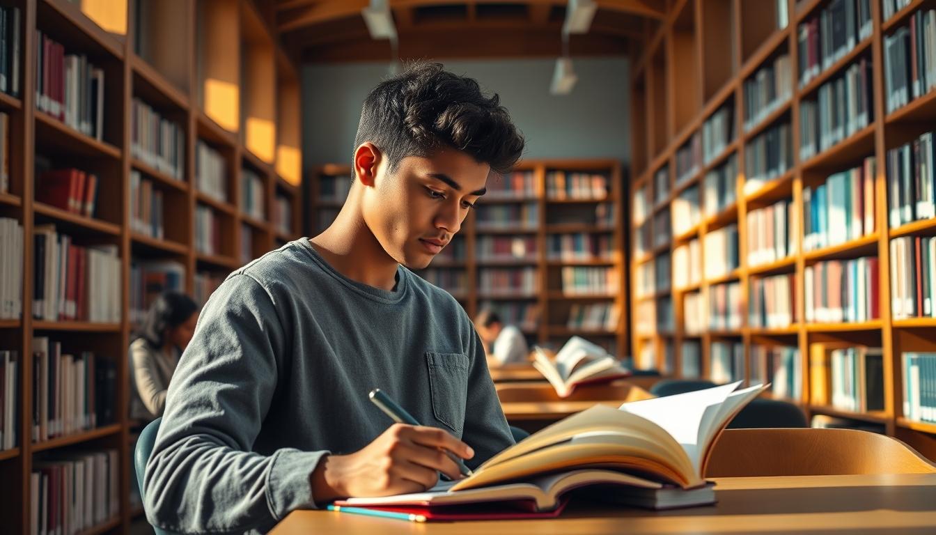 Organized exam preparation notes and academic planner